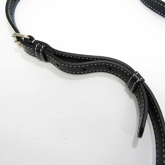 BALENCIAGA Black Leather Shoulder Bag - Picture 8 of 13